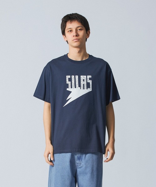 SILAS（サイラス）の「BROADWAY S/S TEE（Tシャツ/カットソー・メンズ・ブラック/ホワイト/イエロー/ネイビー・M/L/XL）」の2枚目の写真