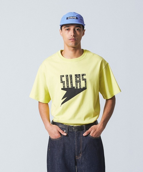 SILAS（サイラス）の「BROADWAY S/S TEE（Tシャツ/カットソー・メンズ・ブラック/ホワイト/イエロー/ネイビー・M/L/XL）」の4枚目の写真