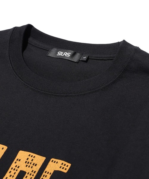 SILAS（サイラス）の「BROADWAY S/S TEE（Tシャツ/カットソー・メンズ・ブラック/ホワイト/イエロー/ネイビー・M/L/XL）」の6枚目の写真