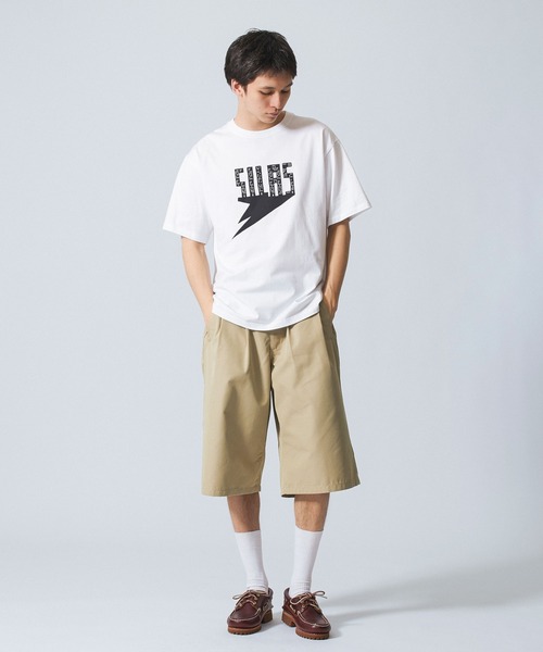 SILAS（サイラス）の「BROADWAY S/S TEE（Tシャツ/カットソー・メンズ・ブラック/ホワイト/イエロー/ネイビー・M/L/XL）」の16枚目の写真