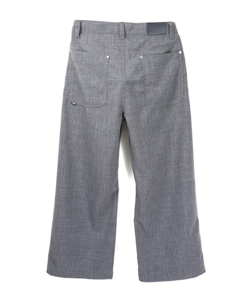 Jieda（ジエダ）の「【Jieda/ジエダ】STRIPE WIDE ONE TUCK PANTS（スラックス・メンズ・ブラック/グレー・1/2）」の14枚目の写真