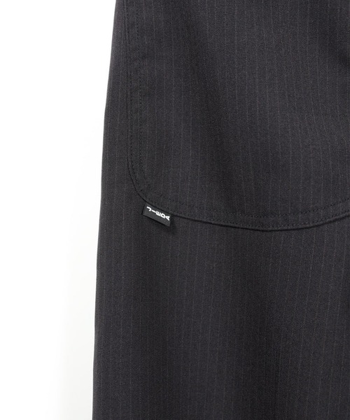 Jieda（ジエダ）の「【Jieda/ジエダ】STRIPE WIDE ONE TUCK PANTS（スラックス・メンズ・ブラック/グレー・1/2）」の10枚目の写真