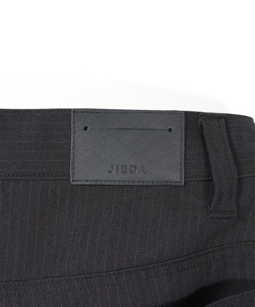 Jieda（ジエダ）の「【Jieda/ジエダ】STRIPE WIDE ONE TUCK PANTS（スラックス・メンズ・ブラック/グレー・1/2）」の8枚目の写真