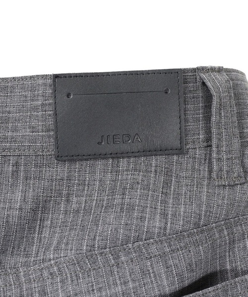 Jieda（ジエダ）の「【Jieda/ジエダ】STRIPE WIDE ONE TUCK PANTS（スラックス・メンズ・ブラック/グレー・1/2）」の5枚目の写真