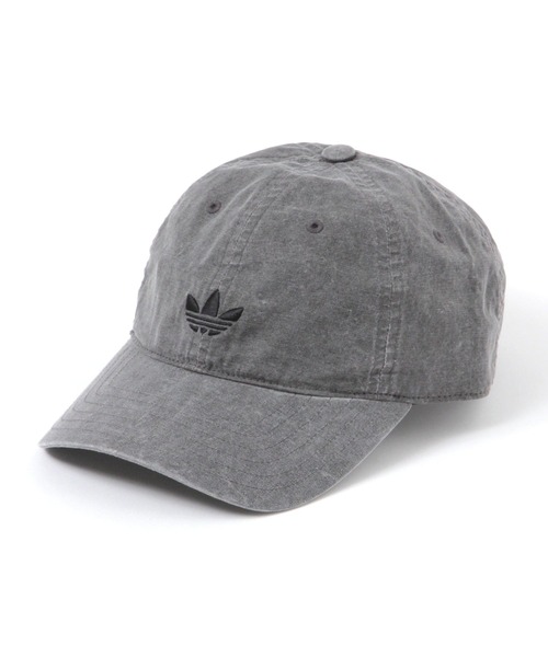 adidas(アディダス)の「【HEREIAM】adidas(アディダス)/WASHED CAP(キャップ・レディース・チャコール/スカイブルー・FREE)」の2枚目の写真