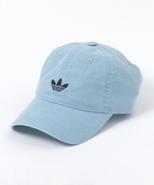 adidas(アディダス)の「【HEREIAM】adidas(アディダス)/WASHED CAP(キャップ・レディース・チャコール/スカイブルー・FREE)」の1枚目の写真