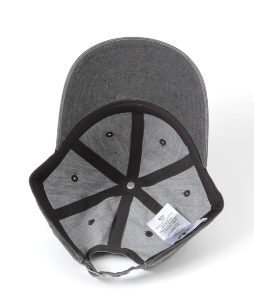 adidas(アディダス)の「【HEREIAM】adidas(アディダス)/WASHED CAP(キャップ・レディース・チャコール/スカイブルー・FREE)」の6枚目の写真