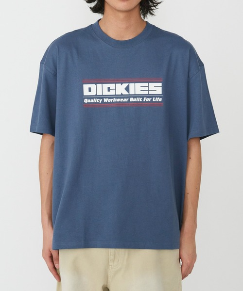 Dickies(ディッキーズ)の「Dickies/ディッキーズ ヘビージャージー ダービーTシャツ 半袖/プリントTシャツ/ロゴTシャツ(Tシャツ/カットソー・メンズ・ホワイト/ブラック/ブルー・SMALL/MEDIUM/LARGE/X-LARGE)」の22枚目の写真