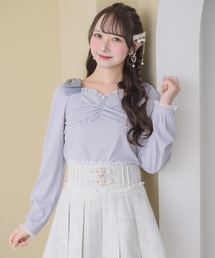 ROJITA | リボンテレコトップス(Tシャツ/カットソー)