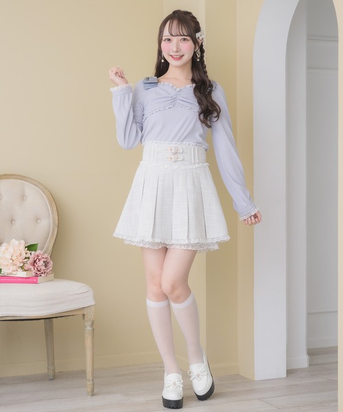 ROJITA（ロジータ）の「リボンテレコトップス（Tシャツ/カットソー・レディース・ホワイト/ブラック/ブルー・FREE）」の17枚目の写真