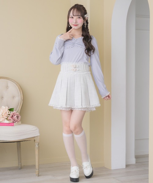 ROJITA（ロジータ）の「リボンテレコトップス（Tシャツ/カットソー・レディース・ホワイト/ブラック/ブルー・FREE）」の18枚目の写真