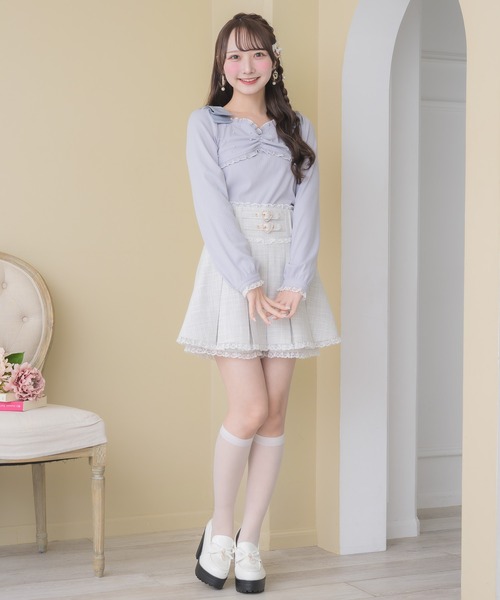 ROJITA（ロジータ）の「リボンテレコトップス（Tシャツ/カットソー・レディース・ホワイト/ブラック/ブルー・FREE）」の20枚目の写真