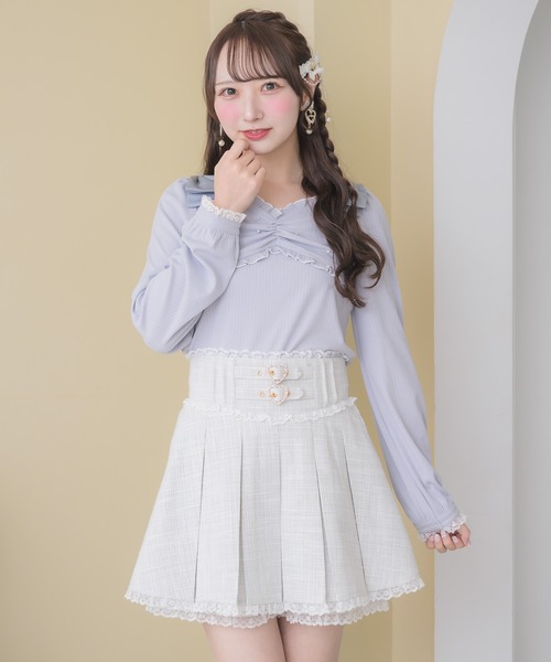 ROJITA（ロジータ）の「リボンテレコトップス（Tシャツ/カットソー・レディース・ホワイト/ブラック/ブルー・FREE）」の22枚目の写真