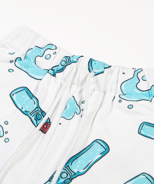 PUNYUS（プニュズ）の「【新サイズ】フード総柄スウェットショートパンツ(RAMUNE)（スウェットパンツ・レディース・サックスブルー・1/2/3/4/5）」の17枚目の写真