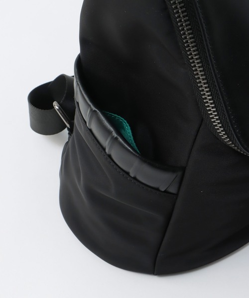 Three Four Time（ｽﾘｰﾌｫｰﾀｲﾑ）の「トリムレザーナイロンリュック（バックパック/リュック・レディース・ブラック・FREE）」の10枚目の写真