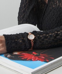 【MAGASIN DE MODE Chou Chou】ウォータープルーフ チェーンウォッチ ST326 FW