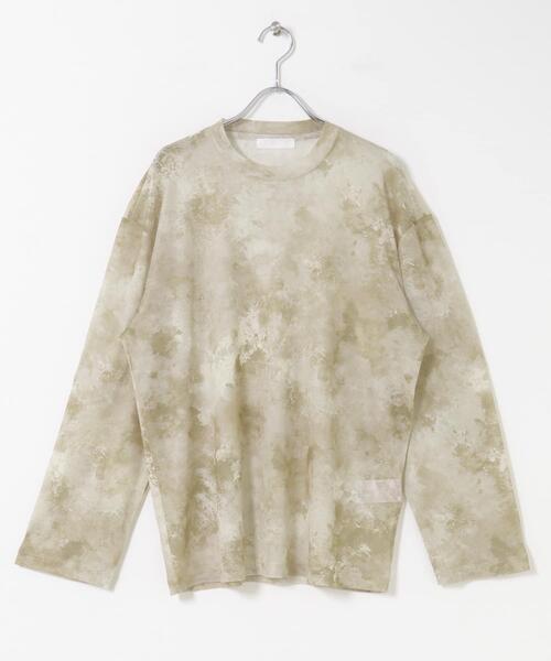 SENSE OF PLACE by URBAN RESEARCH（センスオブプレイスバイアーバンリサーチ）の「アソートシアーロングTシャツ（Tシャツ/カットソー・メンズ・カーキ/ブルー/ブラック・LARGE/MEDIUM）」の2枚目の写真