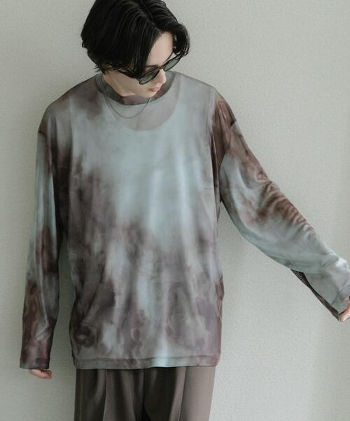 SENSE OF PLACE by URBAN RESEARCH（センスオブプレイスバイアーバンリサーチ）の「アソートシアーロングTシャツ（Tシャツ/カットソー・メンズ・カーキ/ブルー/ブラック・LARGE/MEDIUM）」の6枚目の写真