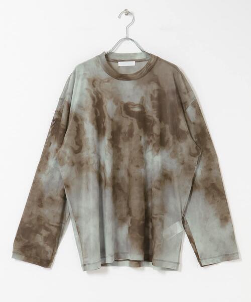 SENSE OF PLACE by URBAN RESEARCH（センスオブプレイスバイアーバンリサーチ）の「アソートシアーロングTシャツ（Tシャツ/カットソー・メンズ・カーキ/ブルー/ブラック・LARGE/MEDIUM）」の10枚目の写真