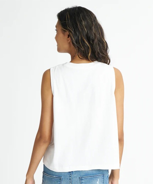 BILLABONG（ビラボン）の「BILLABONG/ビラボン タンクトップ SUN ECHOES WL COOL DRY TK BG01C369（タンクトップ・レディース・ブルー/ホワイト/スミクロ・M）」の6枚目の写真