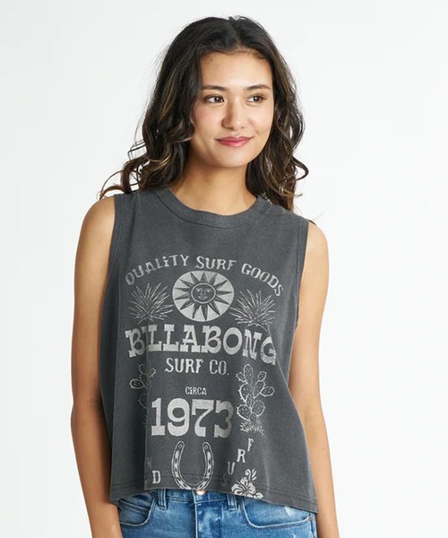 BILLABONG（ビラボン）の「BILLABONG/ビラボン タンクトップ SUN ECHOES WL COOL DRY TK BG01C369（タンクトップ・レディース・ブルー/ホワイト/スミクロ・M）」の8枚目の写真
