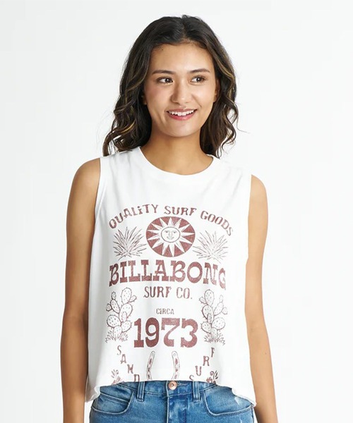 BILLABONG（ビラボン）の「BILLABONG/ビラボン タンクトップ SUN ECHOES WL COOL DRY TK BG01C369（タンクトップ・レディース・ブルー/ホワイト/スミクロ・M）」の5枚目の写真