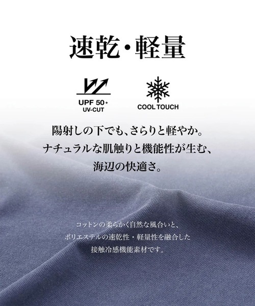 BILLABONG（ビラボン）の「BILLABONG/ビラボン タンクトップ SUN ECHOES WL COOL DRY TK BG01C369（タンクトップ・レディース・ブルー/ホワイト/スミクロ・M）」の18枚目の写真