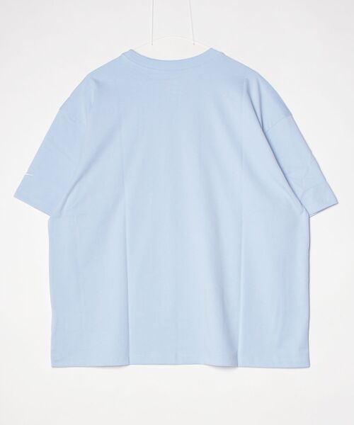 NIKE（ナイキ）の「ナイキ NIKE ナイキ   NSW OS S/S Tシャツ CTFM（Tシャツ/カットソー・レディース・ホワイト/ブルー・L/S/M/XL）」の3枚目の写真