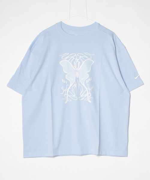 NIKE（ナイキ）の「ナイキ NIKE ナイキ   NSW OS S/S Tシャツ CTFM（Tシャツ/カットソー・レディース・ホワイト/ブルー・L/S/M/XL）」の13枚目の写真