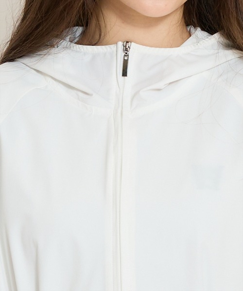WILLSELECTION（ウィルセレクション）の「ＵＶカットペプラムブルゾン（パーカー・レディース・オフホワイト/ピンク・FREE）」の10枚目の写真
