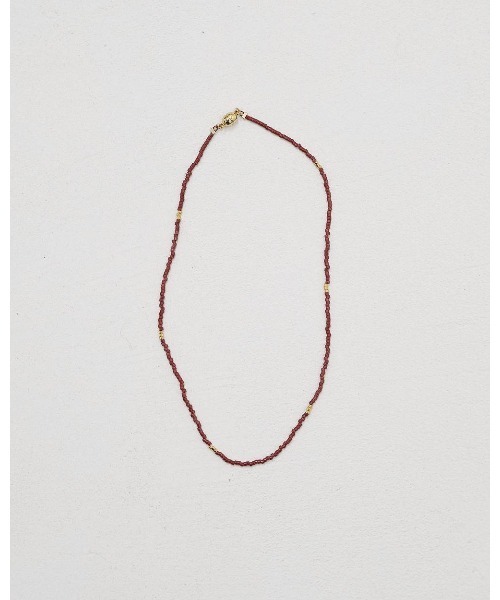 TODAYFUL（トゥデイフル）の「TODAYFUL Thin Beads Choker（ネックレス・レディース・ブラック/ホワイト/ローズ・FREE）」の3枚目の写真