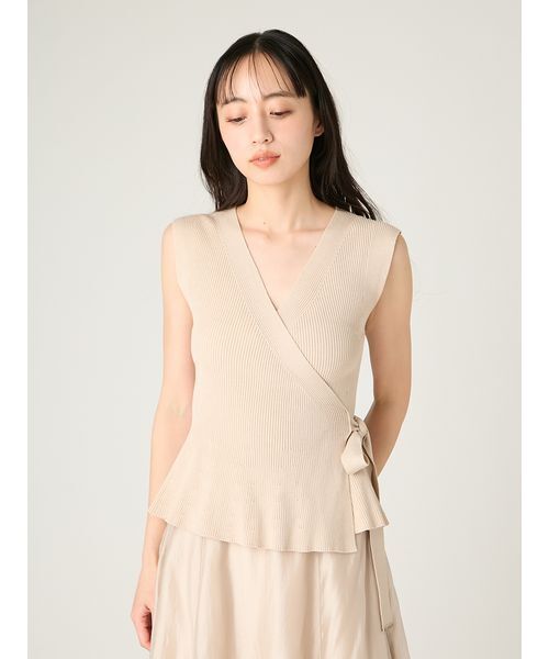 FRAY I.D(フレイアイディー)の「2wayニットセットアップワンピース(ワンピース・レディース・ブラック/ベージュ/ネイビー・0/1)」の22枚目の写真