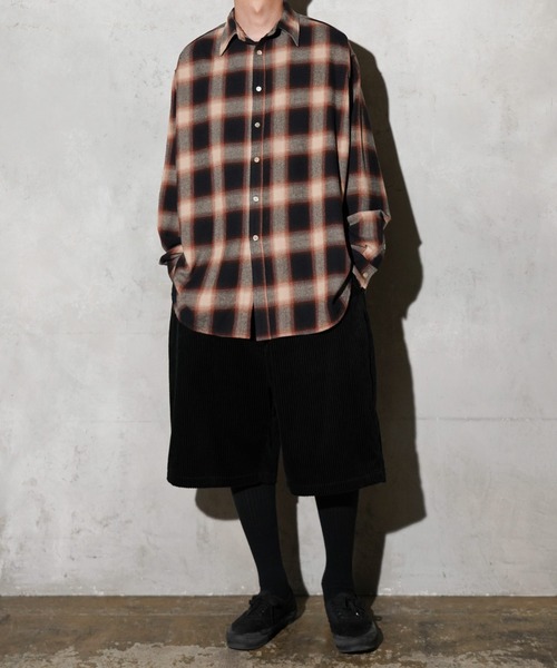 MAUI and Sons（マウイアンドサンズ）の「Maui & Sons マウイ アンド サンズ / Venice Ombre Big Shirt（シャツ/ブラウス・メンズ・ブラック/ブラウン・LARGE/MEDIUM）」の19枚目の写真