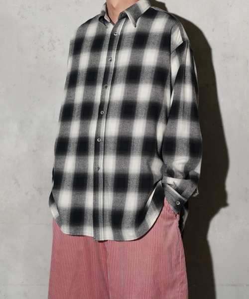 MAUI and Sons（マウイアンドサンズ）の「Maui & Sons マウイ アンド サンズ / Venice Ombre Big Shirt（シャツ/ブラウス・メンズ・ブラック/ブラウン・LARGE/MEDIUM）」の20枚目の写真
