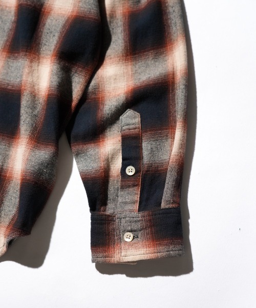 MAUI and Sons（マウイアンドサンズ）の「Maui & Sons マウイ アンド サンズ / Venice Ombre Big Shirt（シャツ/ブラウス・メンズ・ブラック/ブラウン・LARGE/MEDIUM）」の14枚目の写真