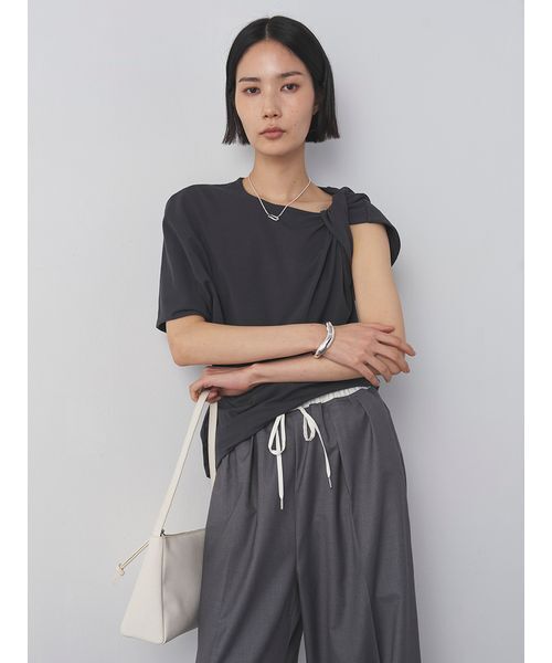MIESROHE(ミースロエ)の「ウォッシャブルスーツパンツ(その他パンツ・レディース・ブラック/ベージュ/グレー・0/1)」の10枚目の写真