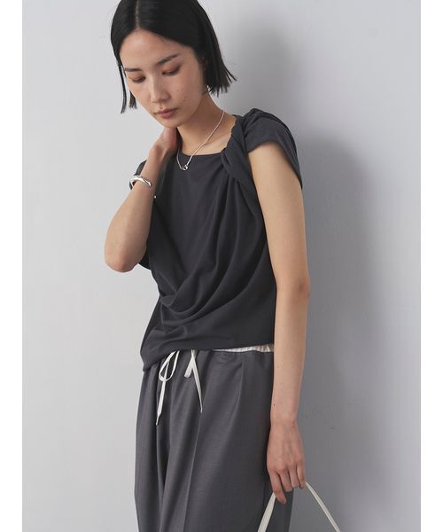 MIESROHE(ミースロエ)の「ウォッシャブルスーツパンツ(その他パンツ・レディース・ブラック/ベージュ/グレー・0/1)」の11枚目の写真