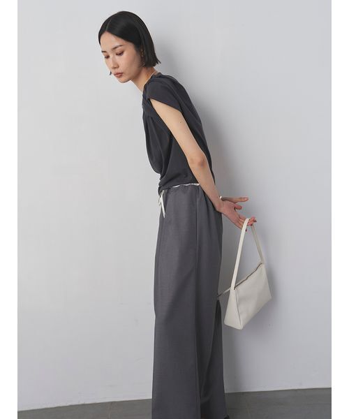 MIESROHE(ミースロエ)の「ウォッシャブルスーツパンツ(その他パンツ・レディース・ブラック/ベージュ/グレー・0/1)」の12枚目の写真