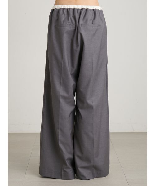 MIESROHE(ミースロエ)の「ウォッシャブルスーツパンツ(その他パンツ・レディース・ブラック/ベージュ/グレー・0/1)」の16枚目の写真