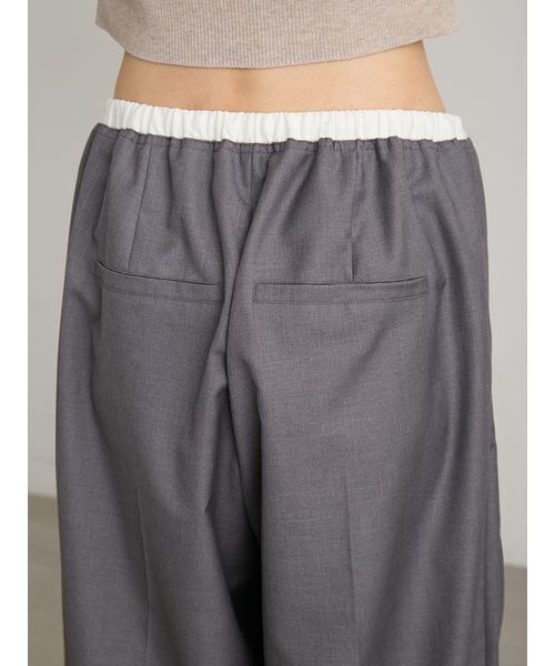 MIESROHE(ミースロエ)の「ウォッシャブルスーツパンツ(その他パンツ・レディース・ブラック/ベージュ/グレー・0/1)」の19枚目の写真