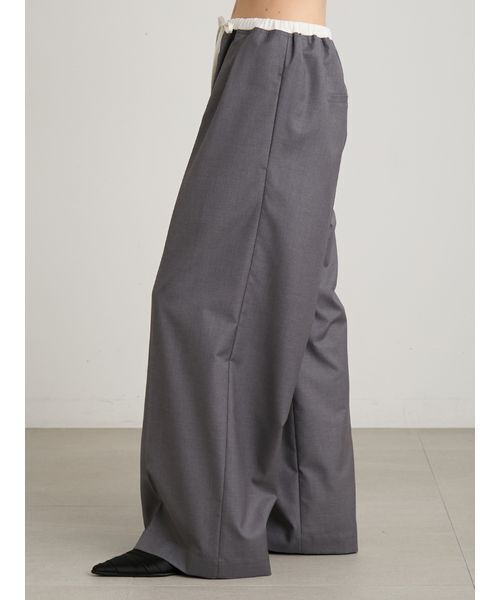 MIESROHE(ミースロエ)の「ウォッシャブルスーツパンツ(その他パンツ・レディース・ブラック/ベージュ/グレー・0/1)」の20枚目の写真