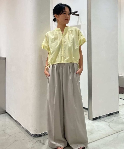 MIESROHE(ミースロエ)の「ウォッシャブルスーツパンツ(その他パンツ・レディース・ブラック/ベージュ/グレー・0/1)」の5枚目の写真