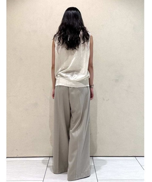 MIESROHE(ミースロエ)の「ウォッシャブルスーツパンツ(その他パンツ・レディース・ブラック/ベージュ/グレー・0/1)」の8枚目の写真