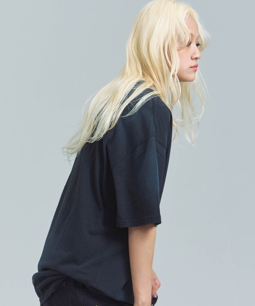 JACKROSE(ジャックローズ)の「JE-ハード加工・ロゴSSTEE(Tシャツ/カットソー・メンズ・ホワイト/ブラック・FREE)」の22枚目の写真