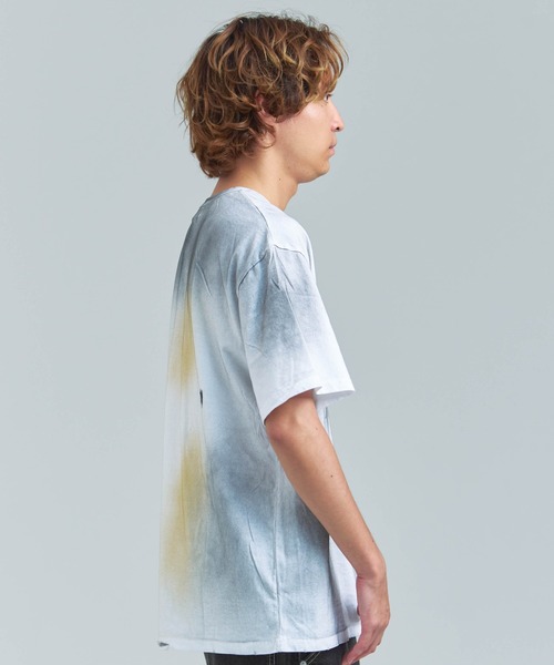 JACKROSE(ジャックローズ)の「JE-ハード加工・ロゴSSTEE(Tシャツ/カットソー・メンズ・ホワイト/ブラック・FREE)」の5枚目の写真