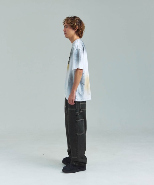 JACKROSE(ジャックローズ)の「JE-ハード加工・ロゴSSTEE(Tシャツ/カットソー・メンズ・ホワイト/ブラック・FREE)」の14枚目の写真