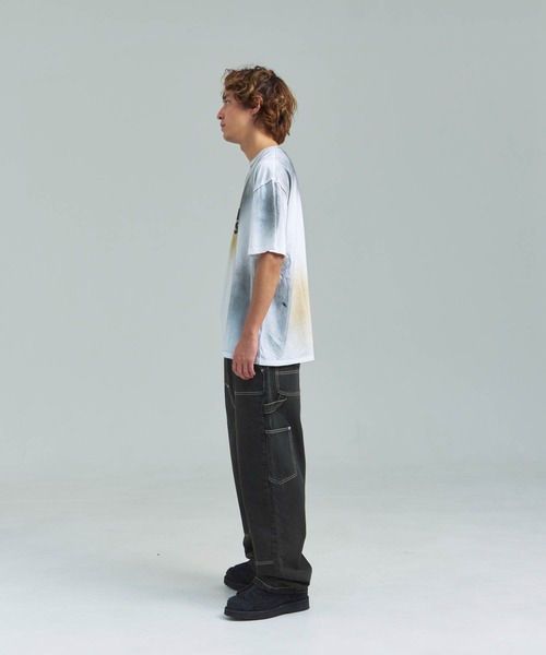 JACKROSE(ジャックローズ)の「JE-ハード加工・ロゴSSTEE(Tシャツ/カットソー・メンズ・ホワイト/ブラック・FREE)」の16枚目の写真