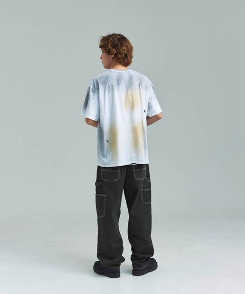 JACKROSE(ジャックローズ)の「JE-ハード加工・ロゴSSTEE(Tシャツ/カットソー・メンズ・ホワイト/ブラック・FREE)」の18枚目の写真