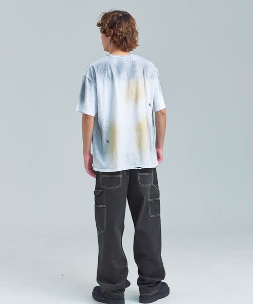 JACKROSE(ジャックローズ)の「JE-ハード加工・ロゴSSTEE(Tシャツ/カットソー・メンズ・ホワイト/ブラック・FREE)」の19枚目の写真