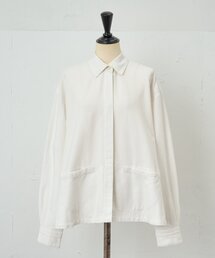 LIVETART | 《KHADI&CO》比翼コットンシャツ(シャツ/ブラウス)